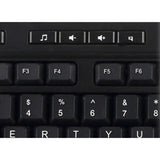 Adesso AKB-132UB Keyboard - Cable Connectivity - USB, PS/2 Interface - English (UK)