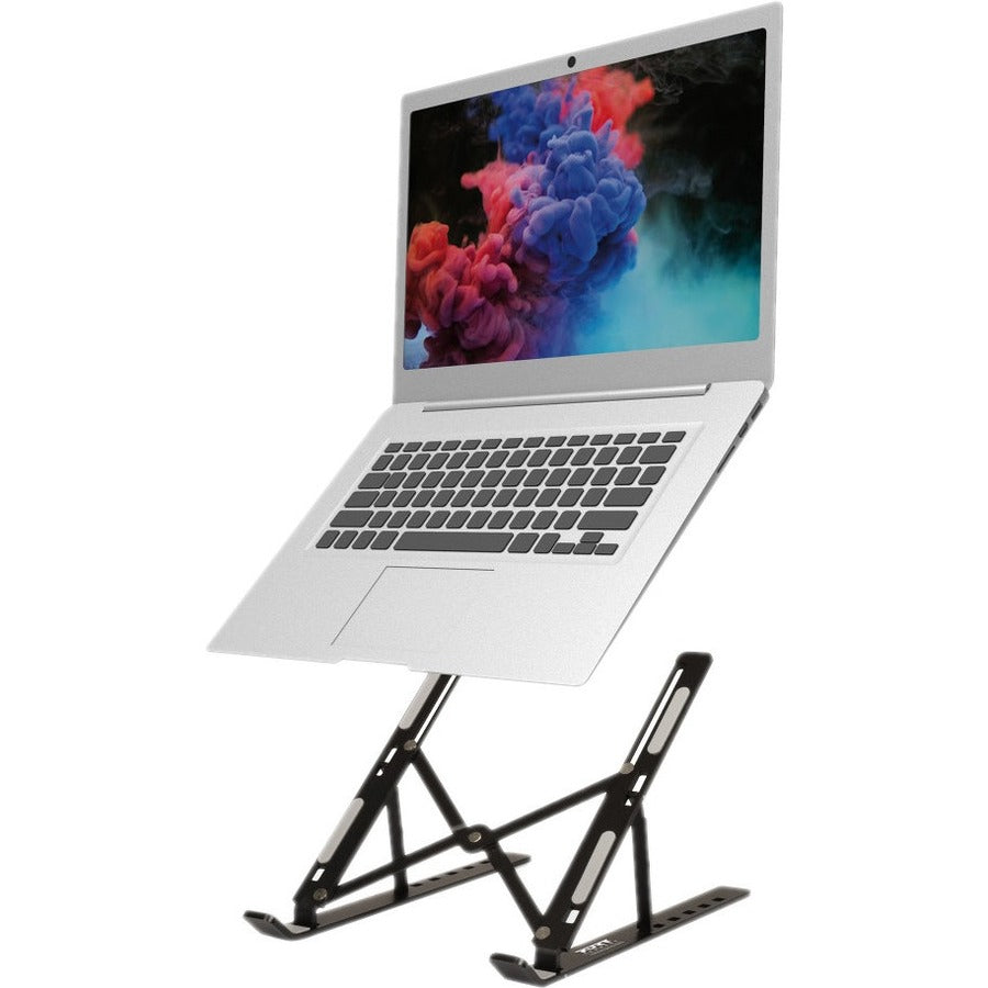 Port Connect Height Adjustable Notebook Stand