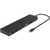 Port Connect USB Type C Docking Station for Desktop PC, Notebook - Memory Card Reader - SD - 60 W