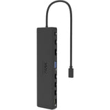 Port Connect USB Type C Docking Station for Desktop PC, Notebook - Memory Card Reader - SD - 60 W