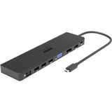 Port Connect USB Type C Docking Station for Desktop PC, Notebook - Memory Card Reader - SD - 60 W