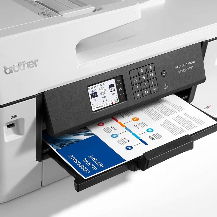 Brother Mfc-j6540dw Wireless Inkjet Multifunction Printer - Colour