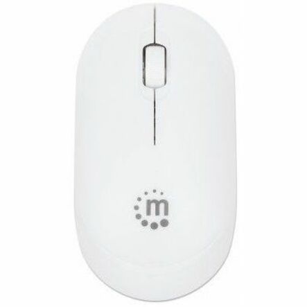Manhattan Performance III Mouse - Radio Frequency - USB Type A - Optical - 3 Button(s) - White