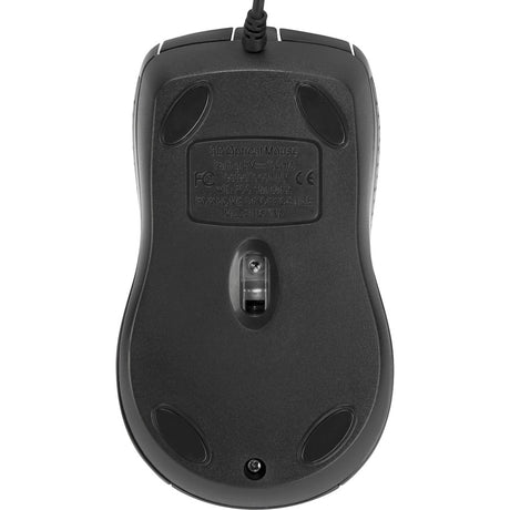 Targus AMU81AMGL Full-size Mouse - USB Type A - BlueTrace - 3 Button(s) - Black