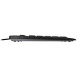 CHERRY STREAM Keyboard - Cable Connectivity - USB Type A Interface - English (UK) - QWERTY Layout - Black