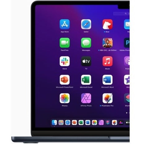 Apple MacBook Air MLY43B/A 34.5 cm (13.6") Notebook - Apple M2 - 8 GB - 512 GB SSD - Midnight