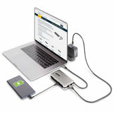StarTech.com USB-C Multiport Adapter, 4K 60Hz HDMI (HDR), USB 3.2 Gen 2 10Gbps Hub (2xUSB-C/1xUSB-A), 100W PD Pass-Through, GbE, Mini Dock
