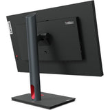 Lenovo ThinkVision P24q-30 24" Class Webcam WQHD LCD Monitor - 16:9 - Raven Black