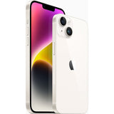 Apple iPhone 14 A2882 256 GB Smartphone - 15.5 cm (6.1") OLED 2532 x 1170 - Hexa-core (AvalancheDual-core (2 Core) 3.23 GHz + Blizzard Quad-core (4 Core) 1.82 GHz - 6 GB RAM - iOS 16 - 5G - Starlight