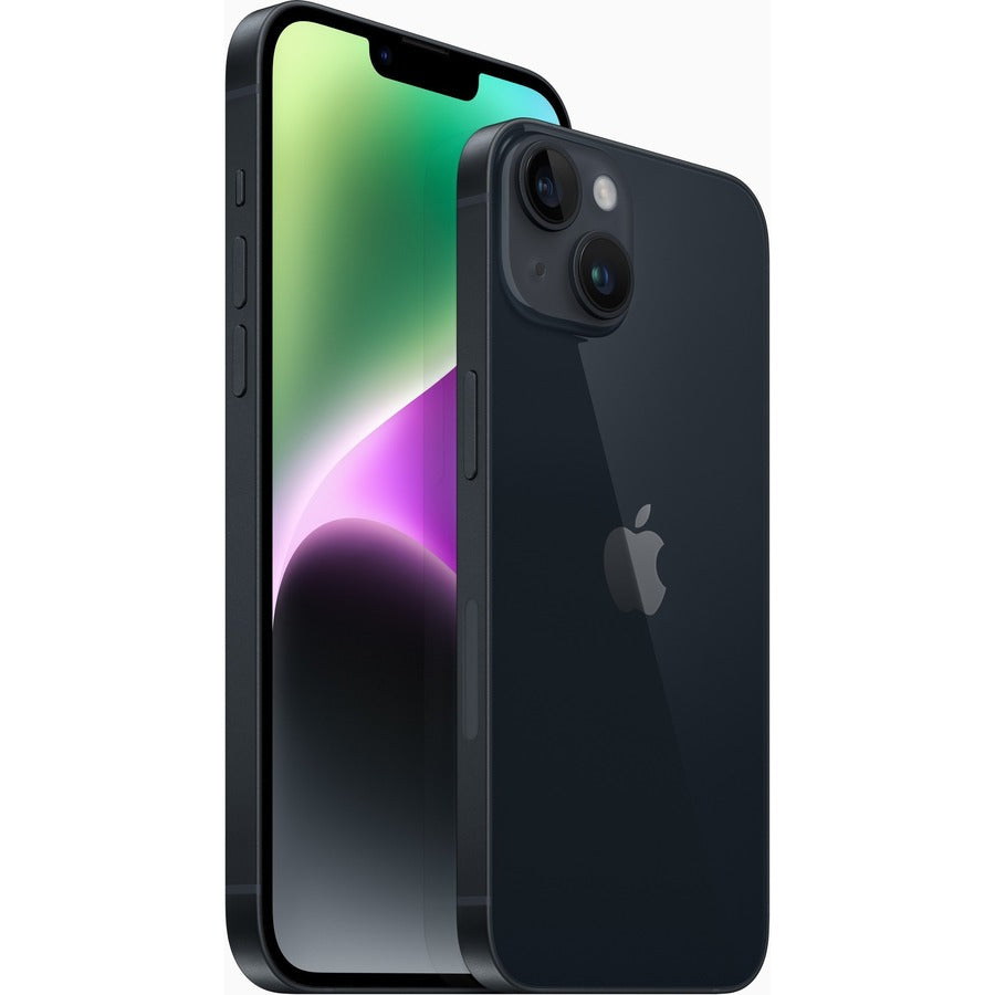 Apple iPhone 14 Plus A2886 512 GB Smartphone - 17 cm (6.7") OLED 2778 x 1284 - Hexa-core (AvalancheDual-core (2 Core) 3.23 GHz + Blizzard Quad-core (4 Core) 1.82 GHz - 6 GB RAM - iOS 16 - 5G - Midnight