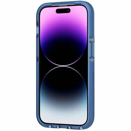 Tech21 Evo Check Case for Apple iPhone 14 Pro Smartphone - Tranquil Blue