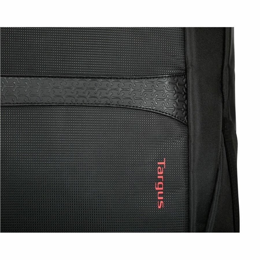 Targus Strike II TBB639GL Carrying Case (Backpack) for 43.2 cm (17") to 45.7 cm (18") Notebook - Black/Red