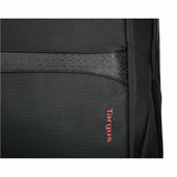 Targus Strike II TBB639GL Carrying Case (Backpack) for 43.2 cm (17") to 45.7 cm (18") Notebook - Black/Red