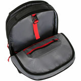 Targus Strike II TBB639GL Carrying Case (Backpack) for 43.2 cm (17") to 45.7 cm (18") Notebook - Black/Red