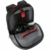 Targus Strike II TBB639GL Carrying Case (Backpack) for 43.2 cm (17") to 45.7 cm (18") Notebook - Black/Red