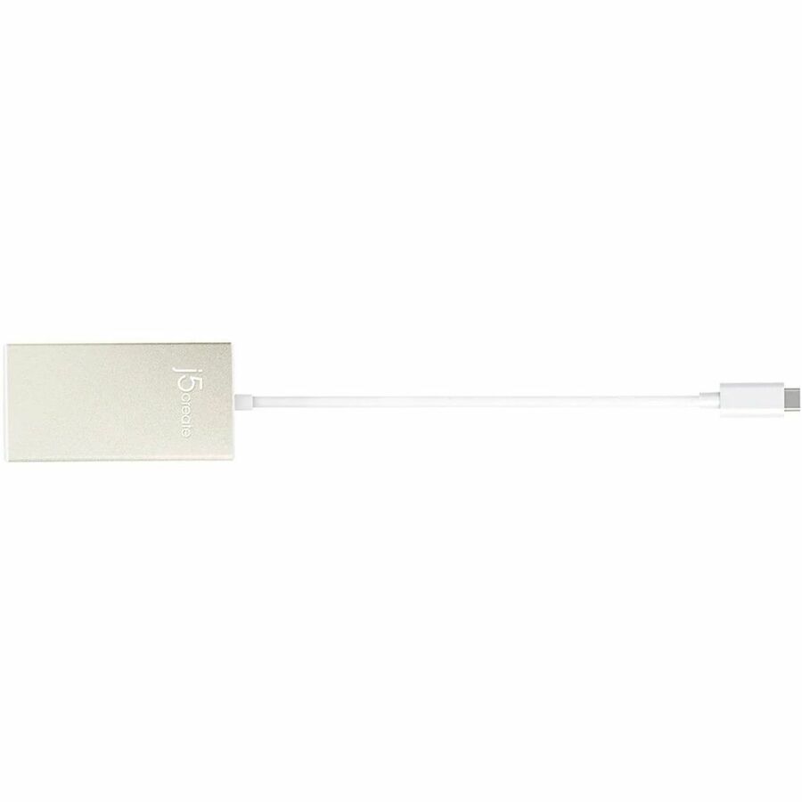j5create JCA374-N USB Type C Docking Station for Tablet PC, Notebook - Charging Capability - Champagne Metallic - Portable