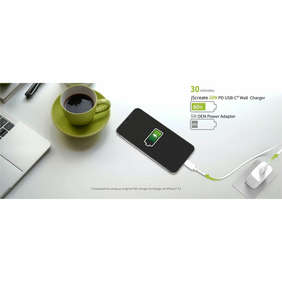 j5create JUP1420-EN 20 W AC Adapter
