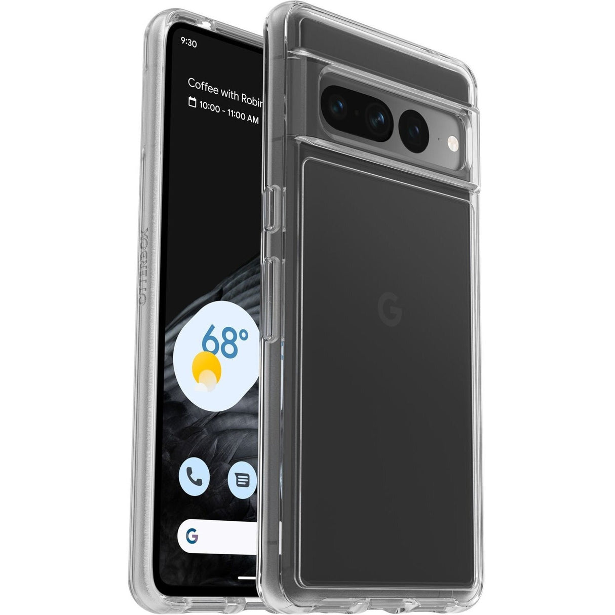 OtterBox Symmetry Series Clear Case for Google Pixel 7 Pro Smartphone - Clear