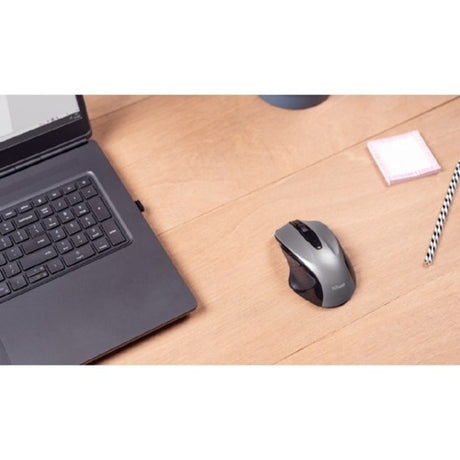 Trust Nito Mouse - Radio Frequency - USB 2.0 - 6 Button(s) - Black