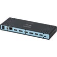 Dicota USB Type C Docking Station for Notebook, Monitor, Smartphone, Tablet - 65 W - Black - Portable