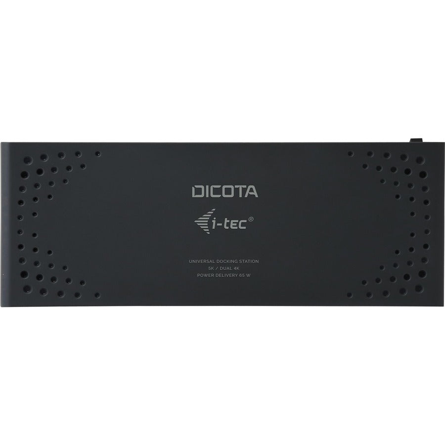 Dicota USB Type C Docking Station for Notebook, Monitor, Smartphone, Tablet - 65 W - Black - Portable