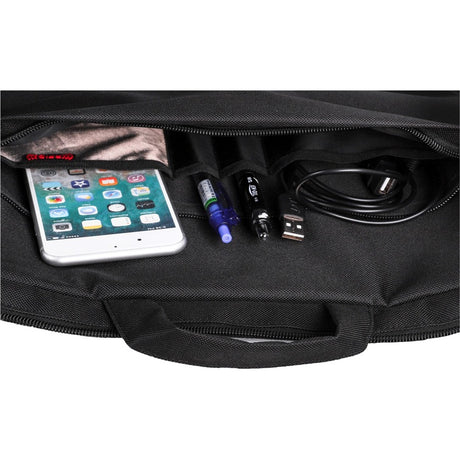 V7 Essential CTK14-BLK Carrying Case (Briefcase) for 35.8 cm (14.1") Notebook - Black