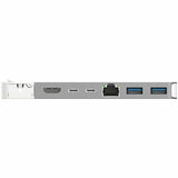 j5create JCD395-N USB4 Docking Station for Keyboard, Notebook, Speaker, Monitor, Flash Drive - Charging Capability - Space Gray