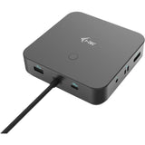 i-tec USB 3.2 Gen 1 (3.1 Gen 1) Type-C Docking Station for Notebook, Smartphone, Monitor, Tablet - 100 W - Black