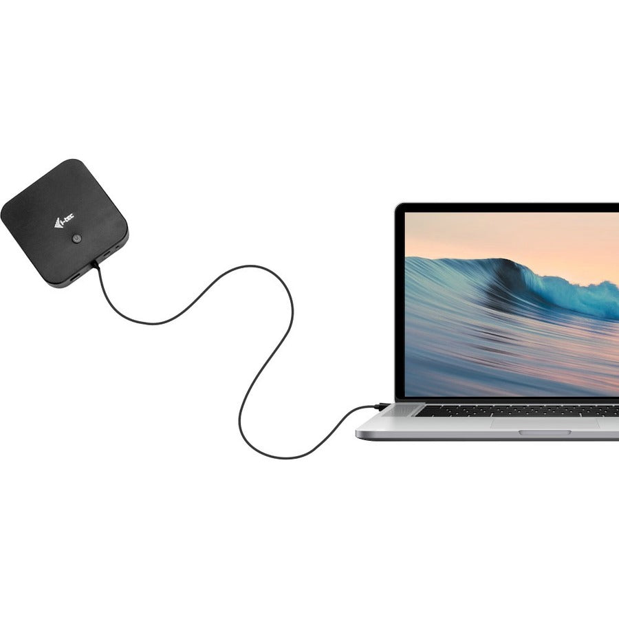 i-tec USB 3.2 Gen 1 (3.1 Gen 1) Type-C Docking Station for Notebook, Smartphone, Monitor, Tablet - 100 W - Black