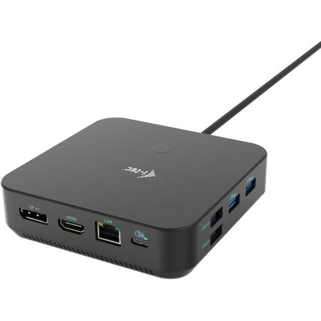 i-tec USB 3.2 Gen 1 (3.1 Gen 1) Type-C Docking Station for Notebook, Smartphone, Monitor, Tablet - 100 W - Black
