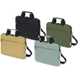 base xx Carrying Case for 33 cm (13") to 35.8 cm (14.1") Notebook, Workstation, Business Card, Pen, Document - Olive Green
