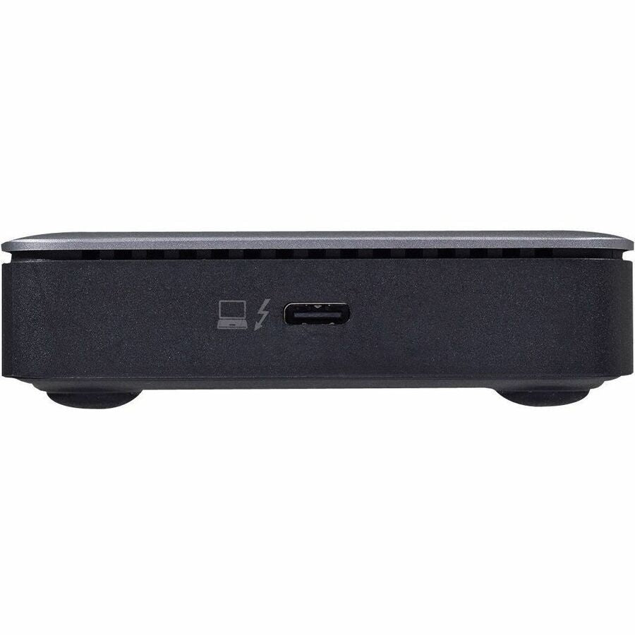 V7 DOCKTB4PT Thunderbolt 4 Docking Station - Charging Capability - Memory Card Reader - SD - 150 W - Black, Silver