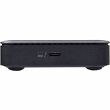 V7 DOCKTB4PT Thunderbolt 4 Docking Station - Charging Capability - Memory Card Reader - SD - 150 W - Black, Silver