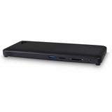 V7 DOCKUCPT3D USB Type C Docking Station - Memory Card Reader - SD - 130 W - Black