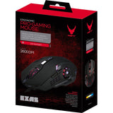 VARR EXA2 Gaming Mouse - USB - Optical - 6 Button(s) - Black