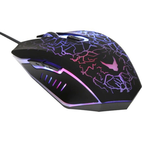 VARR OMEGA Gaming Mouse - USB - Optical - 6 Button(s) - Black