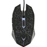 VARR OMEGA Gaming Mouse - USB - Optical - 6 Button(s) - Black