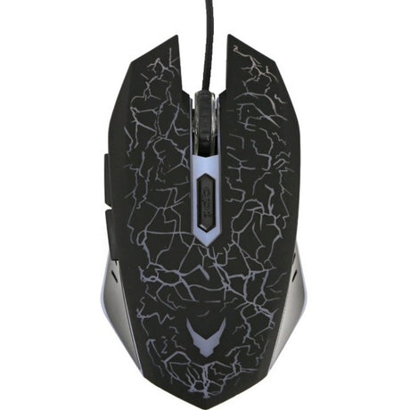 VARR OMEGA Gaming Mouse - USB - Optical - 6 Button(s) - Black