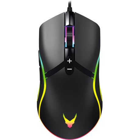 VARR Gaming Mouse - USB - Optical - 7 Button(s) - Black