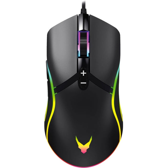 VARR Gaming Mouse - USB - Optical - 7 Button(s) - Black