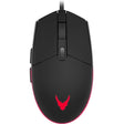 VARR Gaming Mouse - USB - Optical - 6 Button(s) - Black