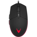 VARR Gaming Mouse - USB - Optical - 6 Button(s) - Black