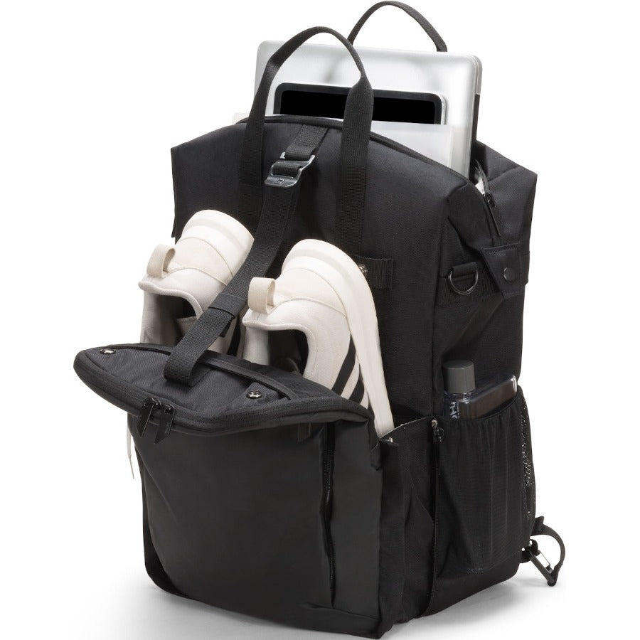 Dicota Dual GO Carrying Case (Backpack) for 32.8 cm (12.9") to 38.1 cm (15") Notebook, Tablet - Black