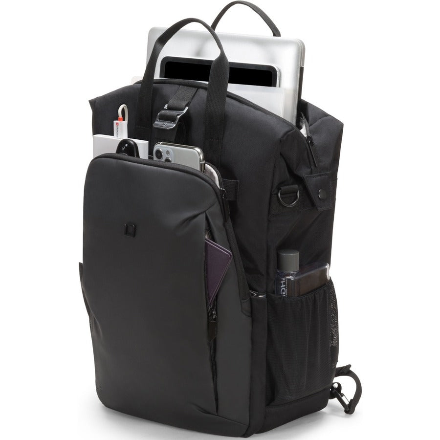 Dicota Dual GO Carrying Case (Backpack) for 32.8 cm (12.9") to 38.1 cm (15") Notebook, Tablet - Black
