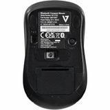 V7 MW150BT Mouse - Bluetooth - Optical - 3 Button(s) - Black
