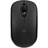 V7 MW150BT Mouse - Bluetooth - Optical - 3 Button(s) - Black