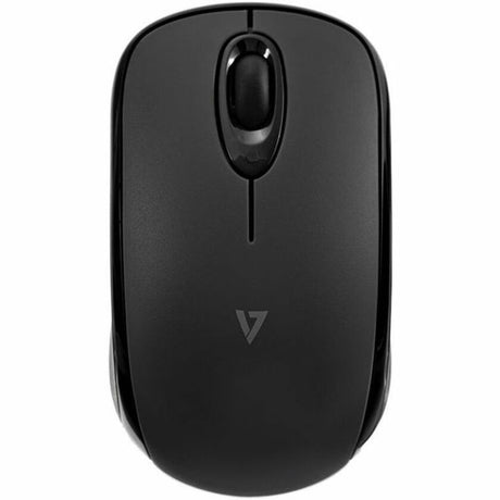 V7 MW150BT Mouse - Bluetooth - Optical - 3 Button(s) - Black