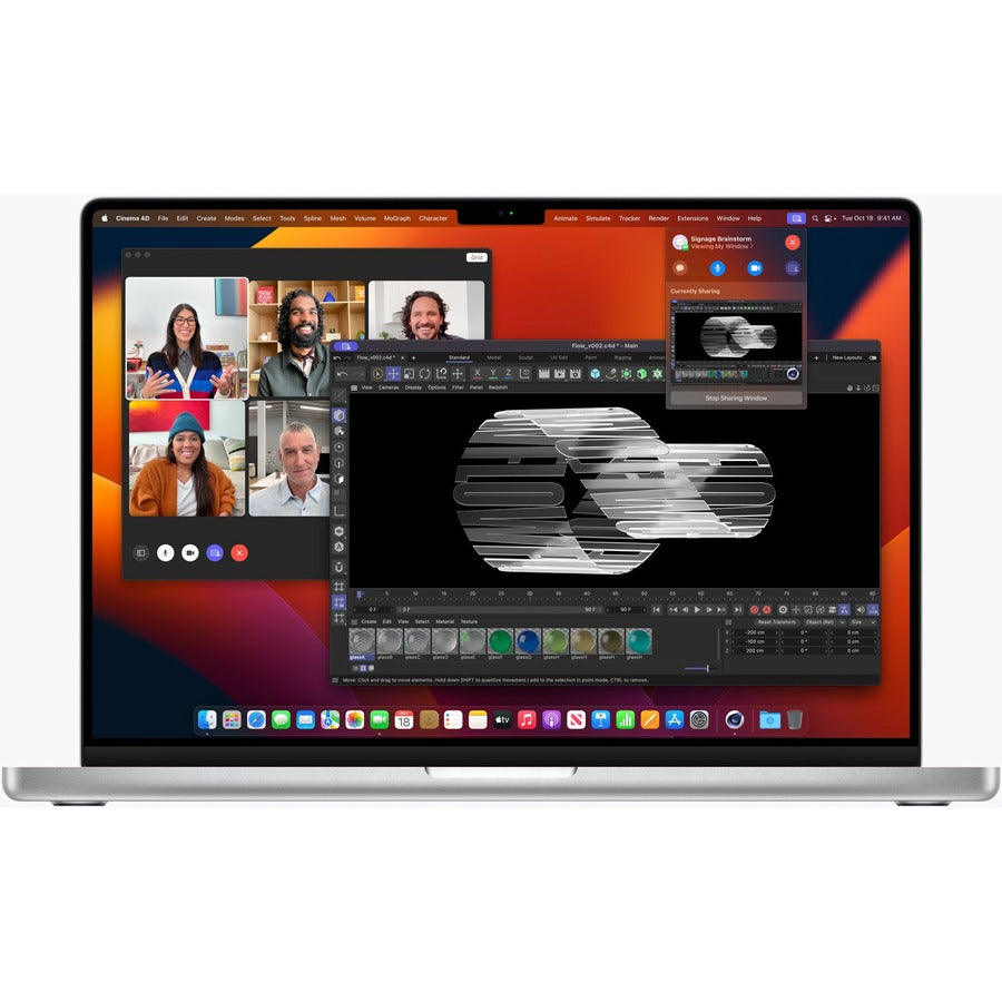 Apple MacBook Pro MNWC3B/A 41.1 cm (16.2") Notebook - Apple M2 Pro - 16 GB - 512 GB SSD - English (UK) Keyboard - Silver