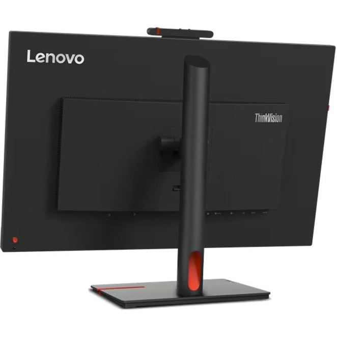 Lenovo ThinkVision T27hv-30 27" Class Webcam WQHD LCD Monitor - 16:9 - Raven Black