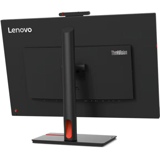 Lenovo ThinkVision T27hv-30 27" Class Webcam WQHD LCD Monitor - 16:9 - Raven Black